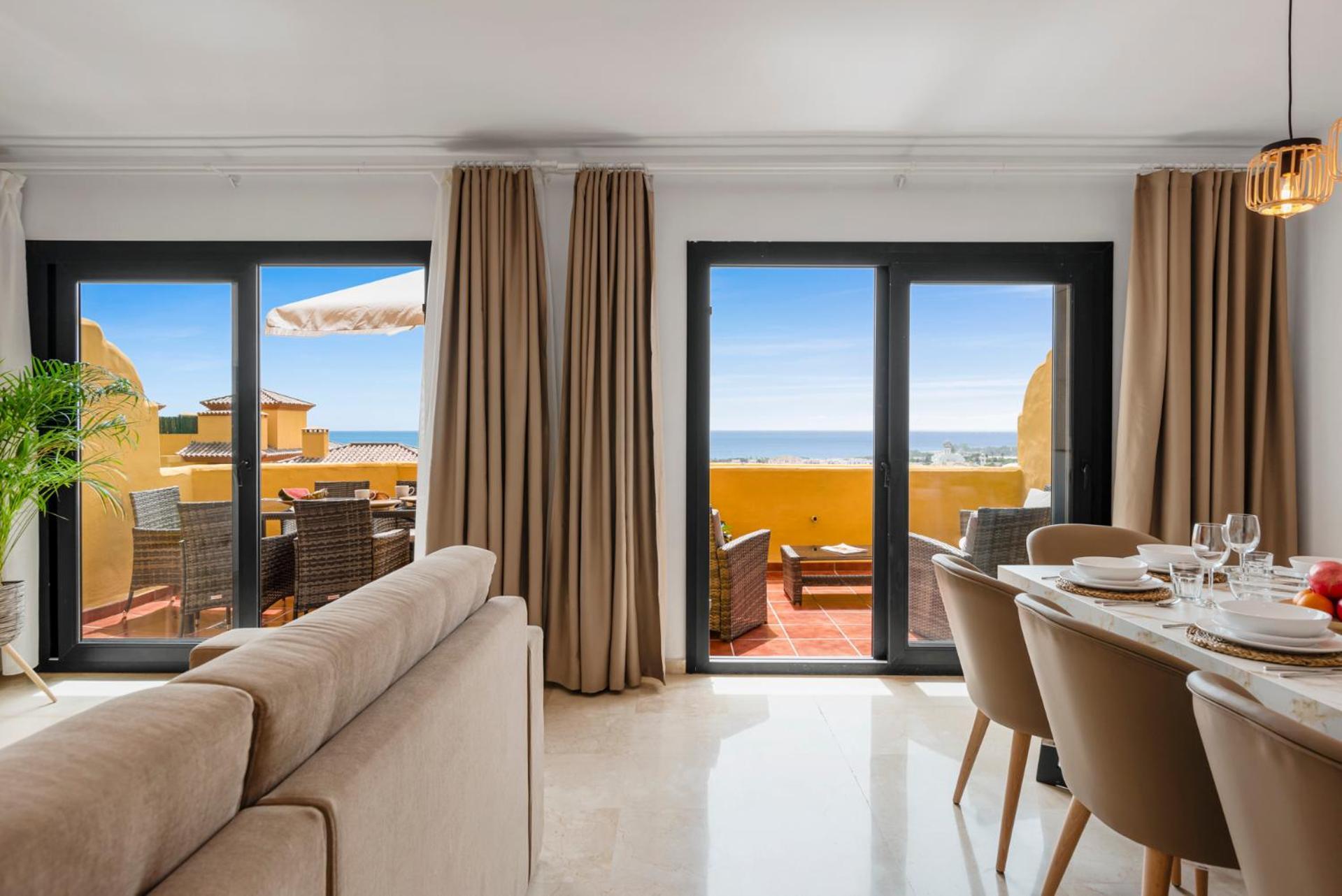 Sky And Sea Estepona Penthouse Dış mekan fotoğraf